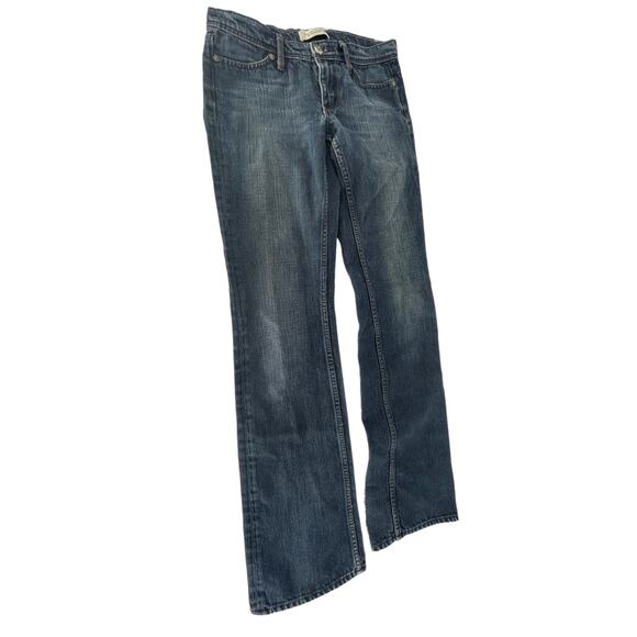 Habitual Medium Wash Blue Denim Flare Bootcut Jeans Women's Size 27 - Picture 10 of 10